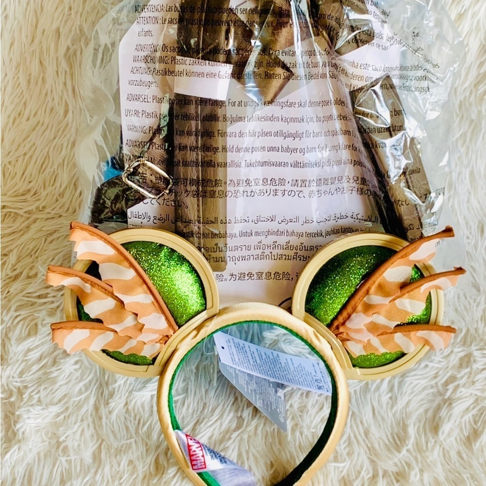 NWT LOUNGEFLY BLACK PANTHER; WAKANDA FOREVER NAMOR MINI BACKPACK & DISNEY EARS - Picture 12 of 12